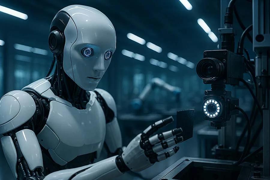 AI & Machine Vision How Smart Robots See, Think, and Adapt