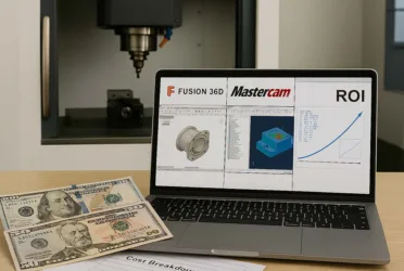 CNC Software Reviews Fusion 360 vs Mastercam