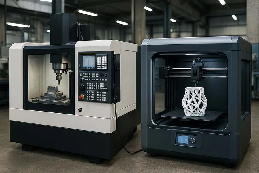 CNC vs 3D Printing: Complement or Competition?