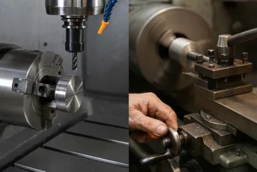 CNC vs Manual Machining