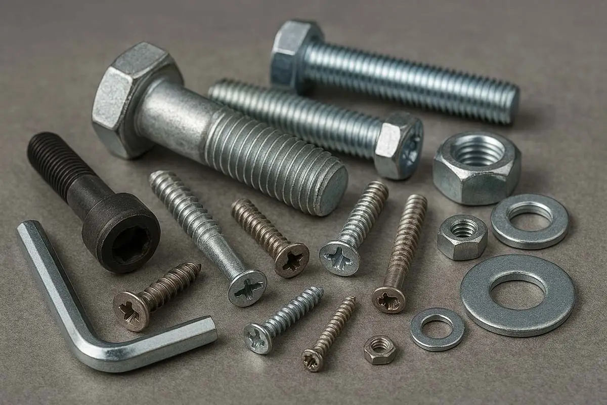 Common Types of Industrial Fasteners and When to Use Them