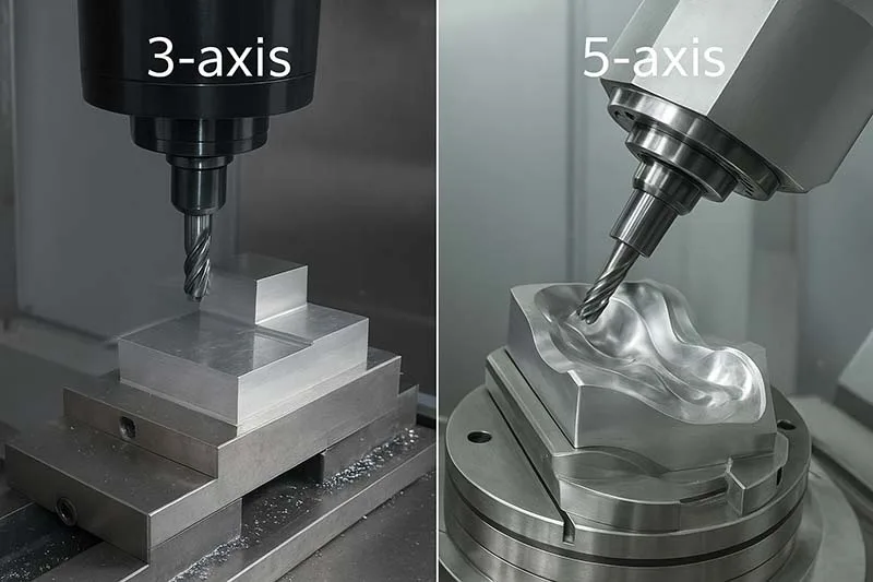 Multi-Axis Machining: 3-Axis vs 5-Axis