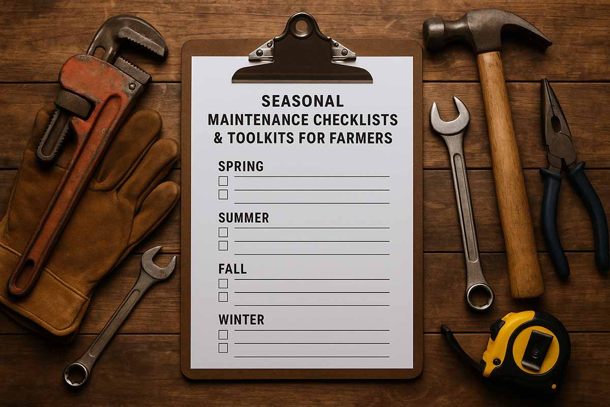 Seasonal Maintenance Checklists & Toolkits for Farmers