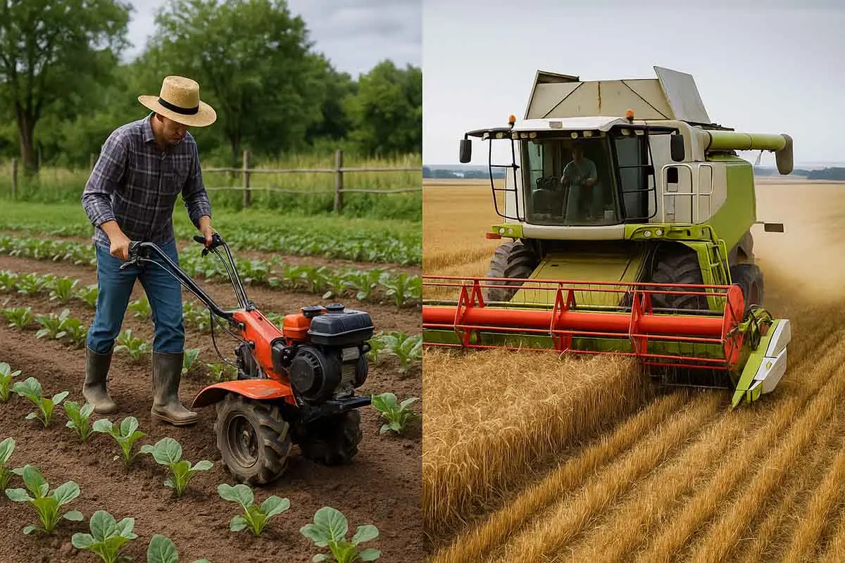 Small vs Large-Scale Farm Tools: Real-World Case Studies