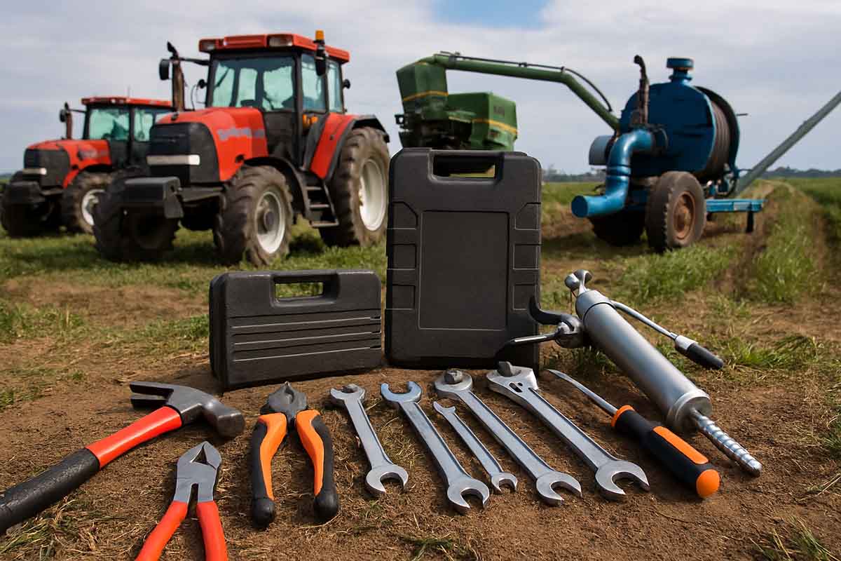 Top 10 Maintenance Tools for Tractors, Harvesters & Irrigation Systems