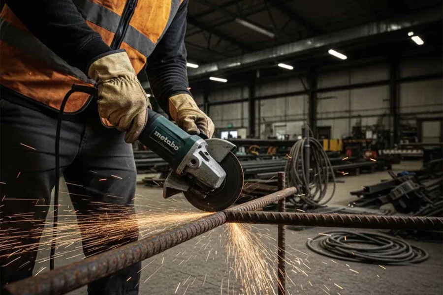 Metabo WEV15-125 Angle Grinder