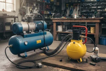 Portable vs Stationary Compressor