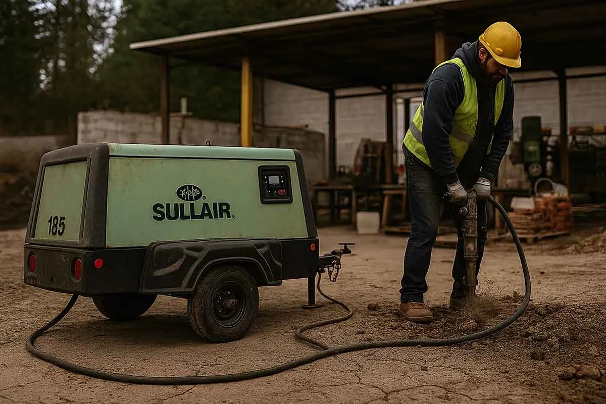 Sullair 185 Portable Compressor
