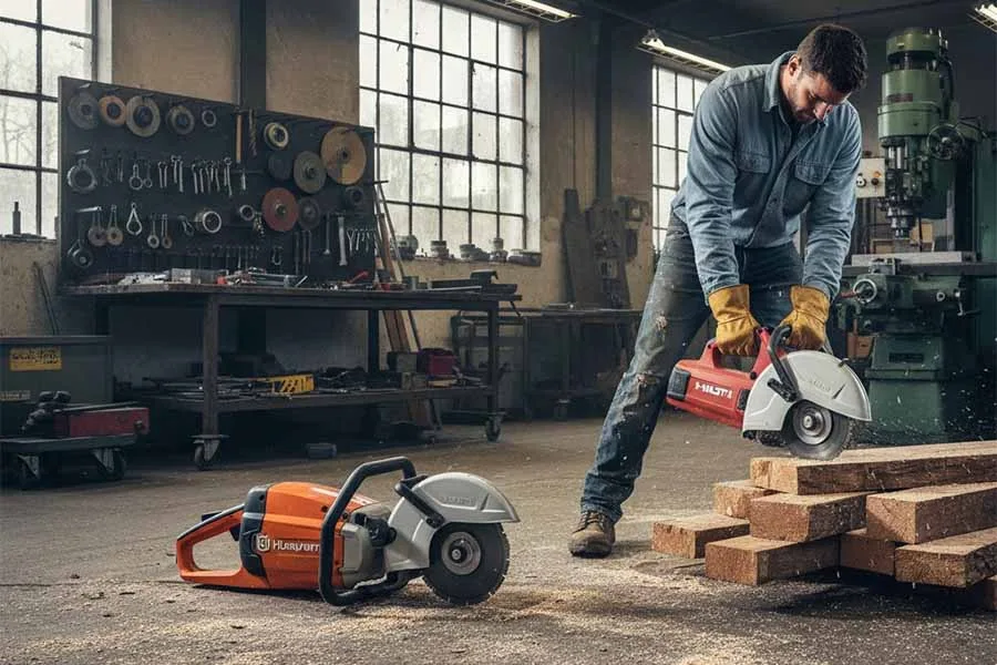 Husqvarna K 970 Ring vs Hilti DSH 700-X